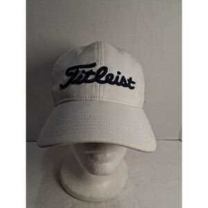 Titleist Pro V1 White Golf‎ Cap Hat FJ Logo Adjustable Strap